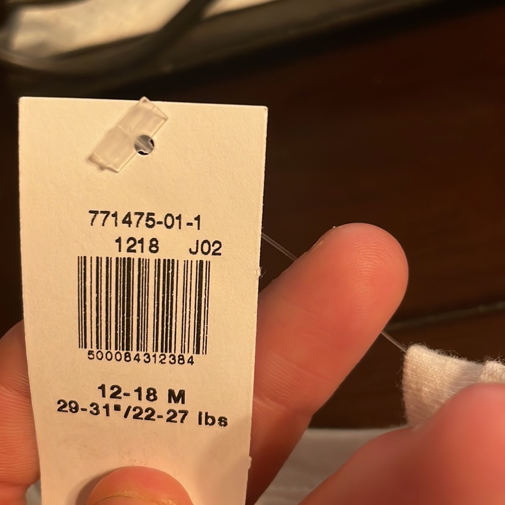Three girls Old Navy 12-18 mos long sleeve shirts - Picture 6 of 7